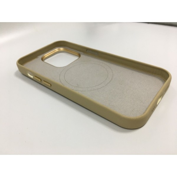 KHAZNEH case suitable  IPHONE 14 promax mobile phone protection cover high -end PU cover phone case